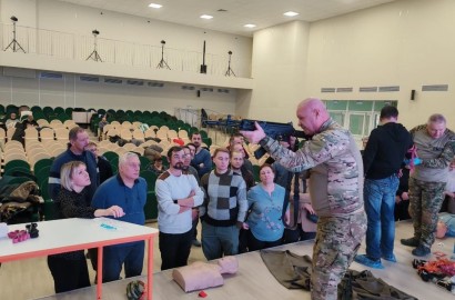 Новости — Занятие по программе ОБЗР — фото