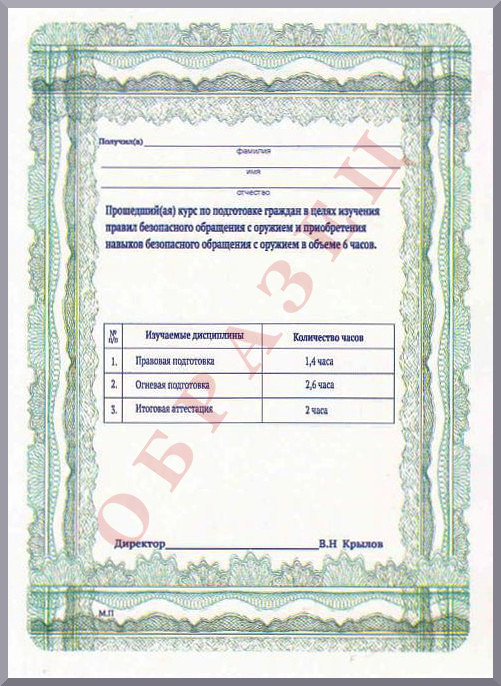 Обучение на гражданское оружие — фото-556_2